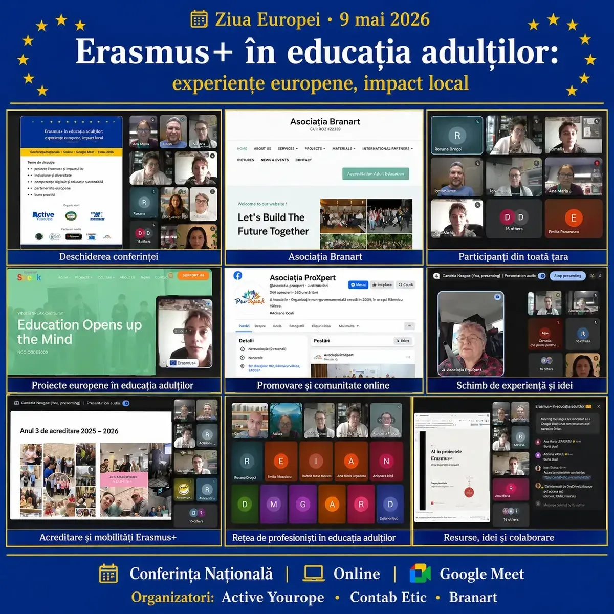 Europe Day online event on European projects
