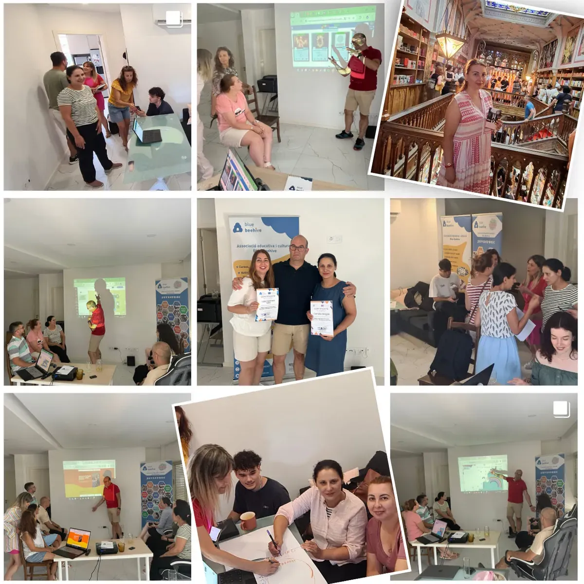 Erasmus+ course materials on modern approaches to adult education