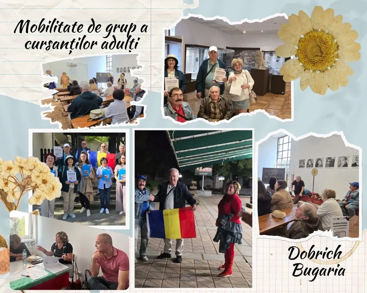 Seniors from Craiova on an Erasmus+ mobility in Dobrich, Bulgaria