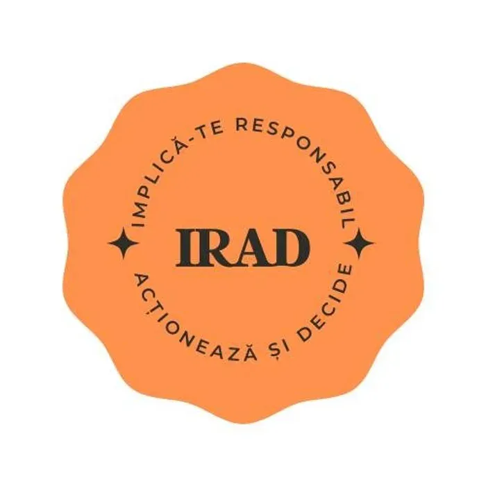Logo of the IRAD project - Get Involved Responsibly, Act and Decide